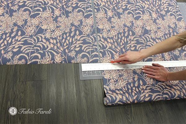 اندازه گیری کاغذدیواری 