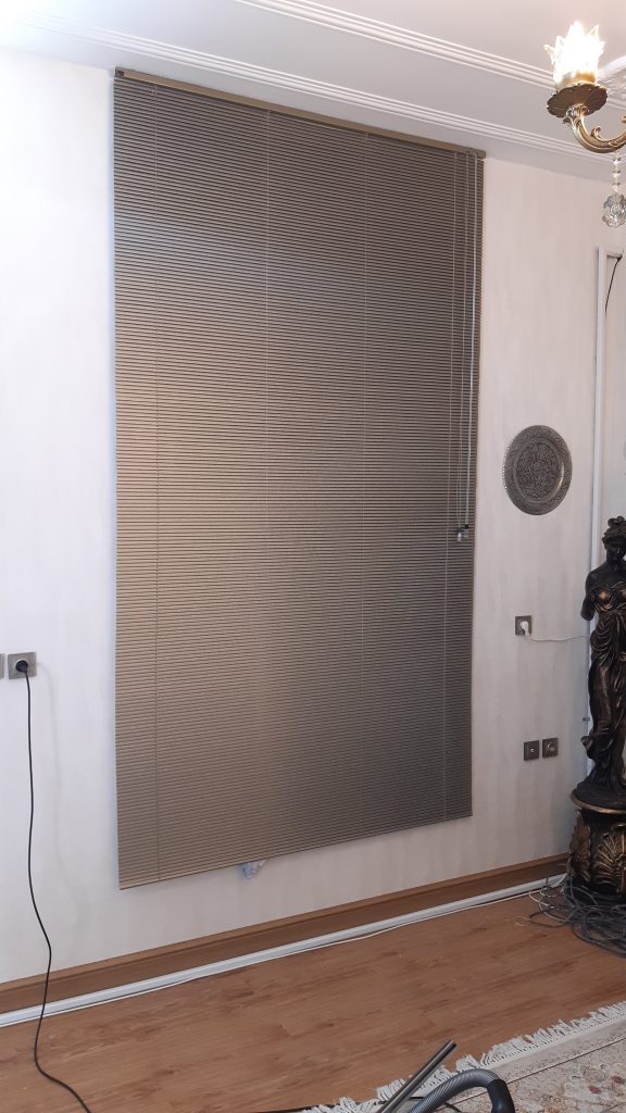 اجرای پرده کرکره ای آلومینیومی توسط دکوراسیون نگاه، شیراز و مرودشت ، نقد و اقساط